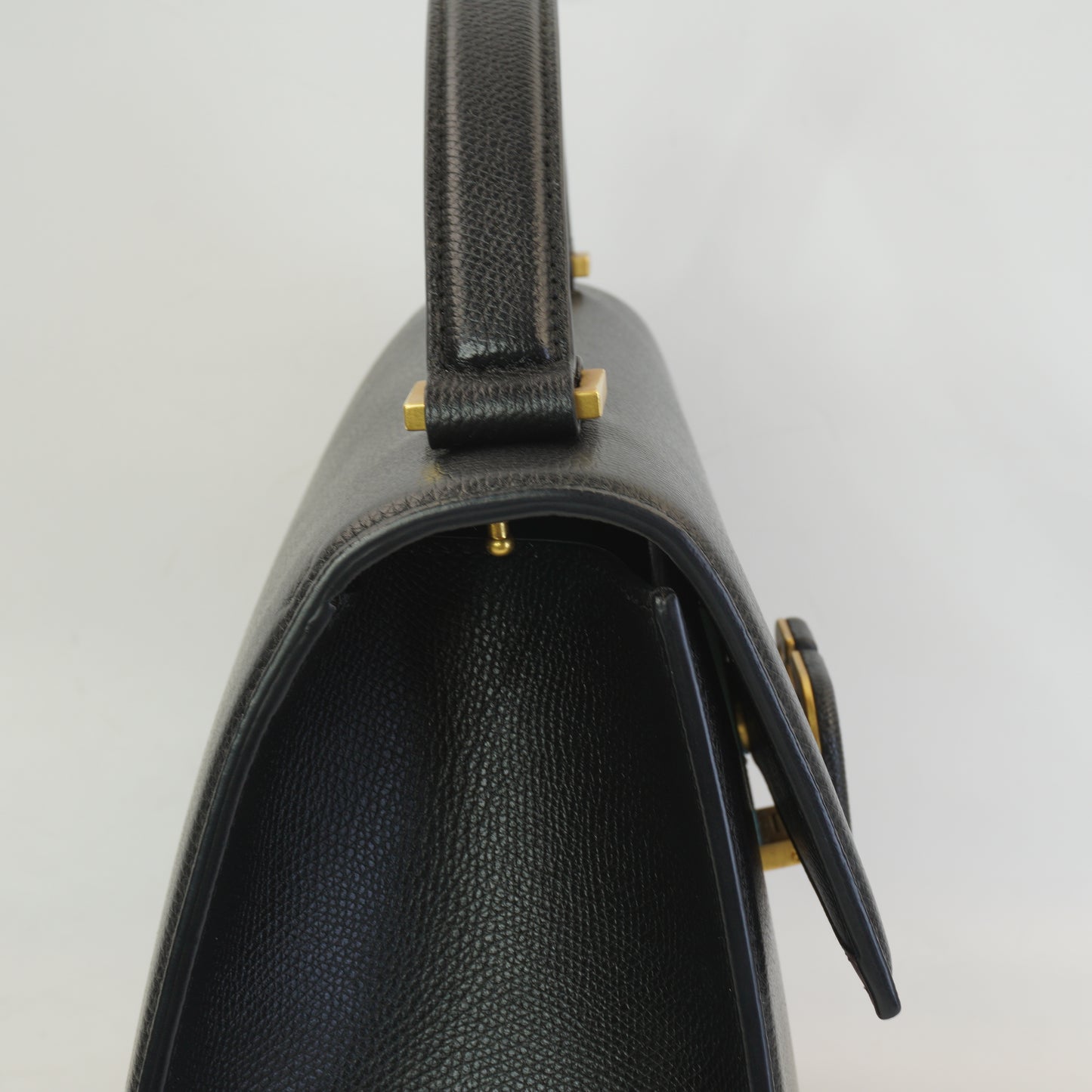 Valentino Vsling Grainy Calfskin Handbag