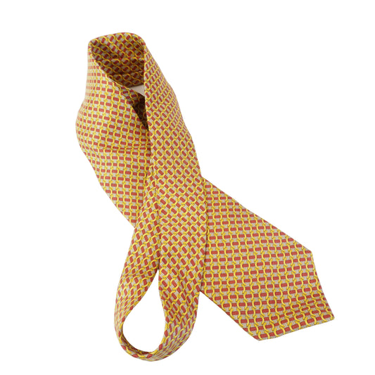 Hermes Paris Silk Necktie