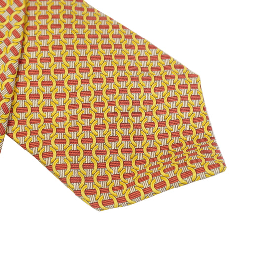 Hermes Paris Silk Necktie