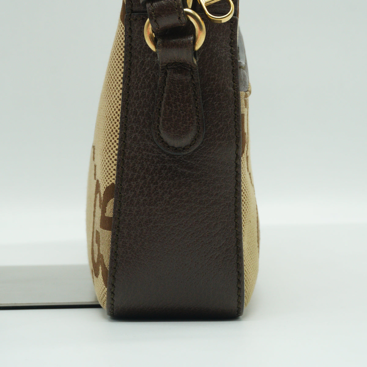 Gucci GG Canvas Messenger Bag Medium GHW