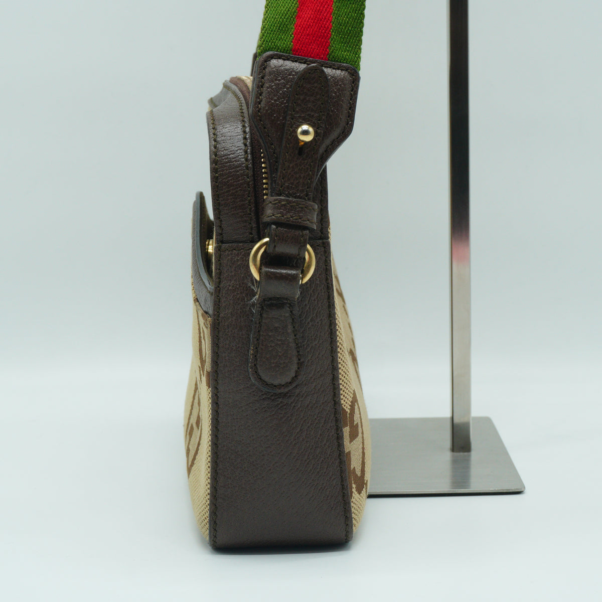 Gucci GG Canvas Messenger Bag Medium GHW