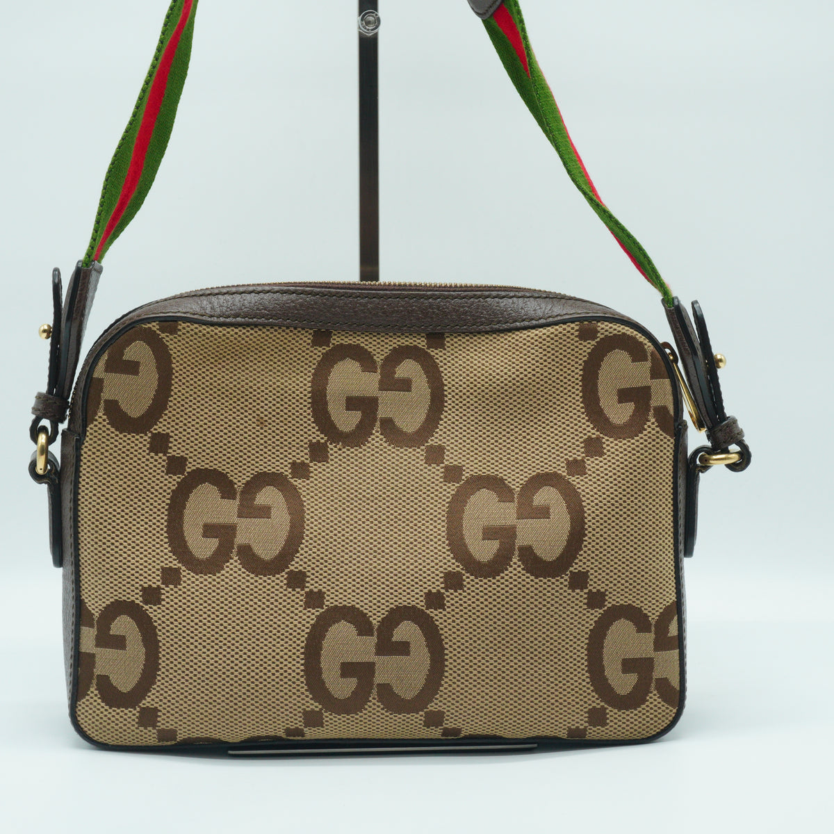 Gucci GG Canvas Messenger Bag Medium GHW
