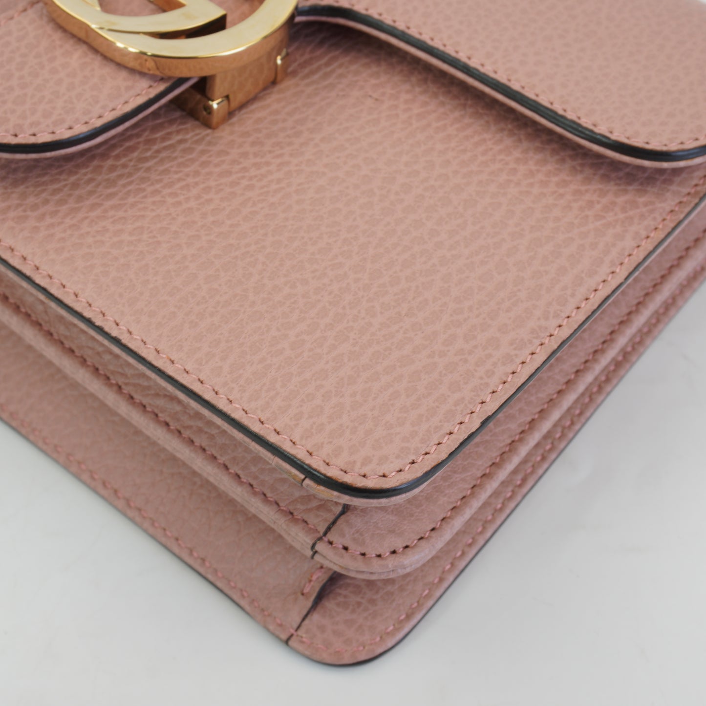 Gucci Interlocking G Shoulder Bag Pink