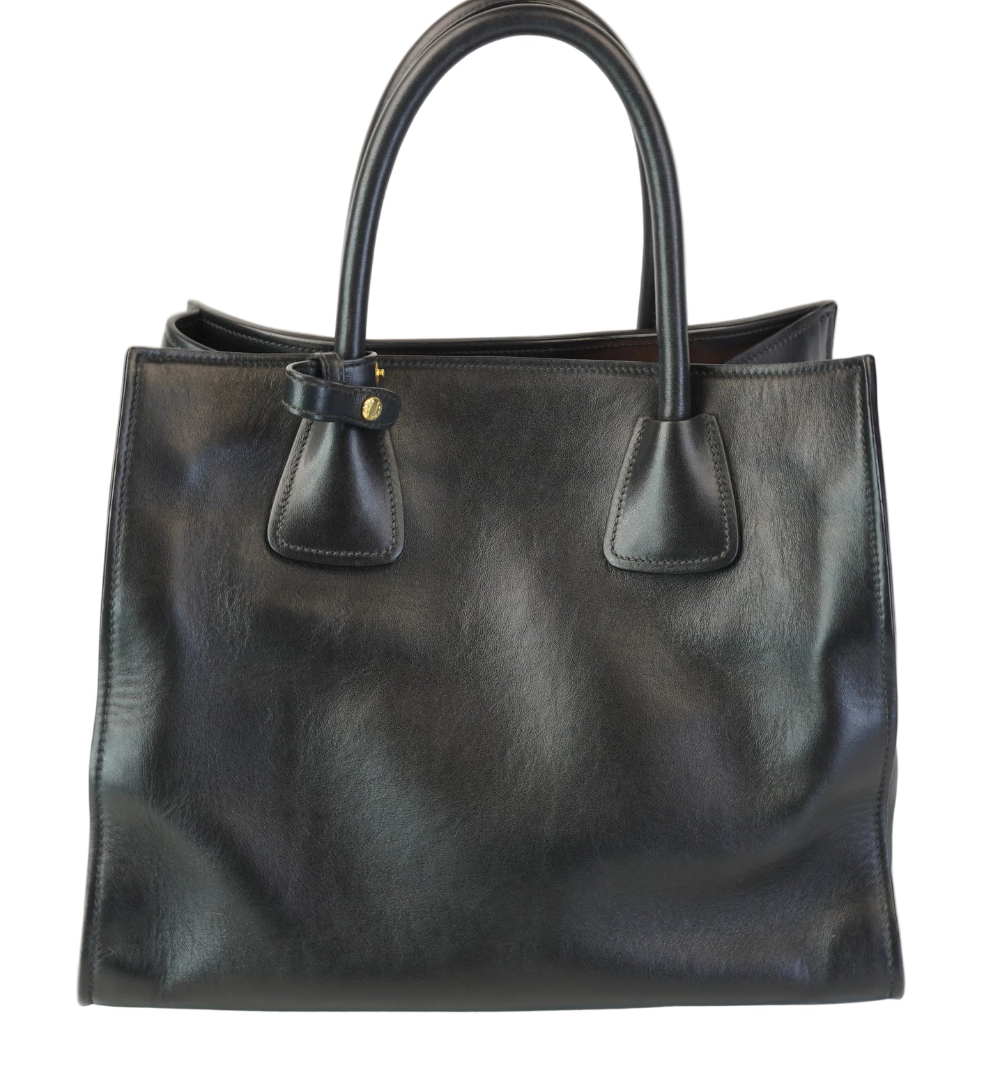 Prada Soft Calf Front Pocket Wing Convertible