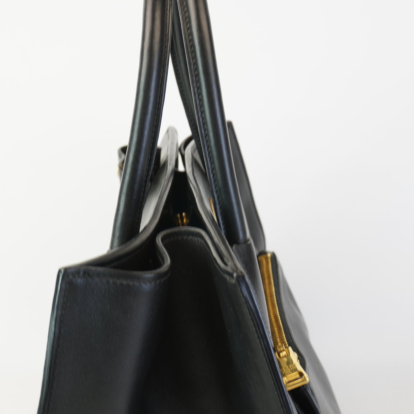 Prada Soft Calf Front Pocket Wing Convertible