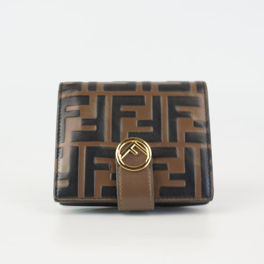 Fendi Wallet Tobacco Zucca