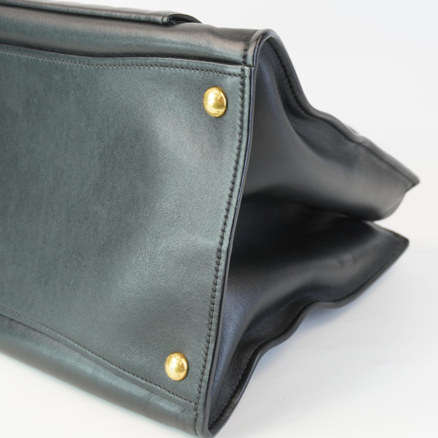 Prada Soft Calf Front Pocket Wing Convertible