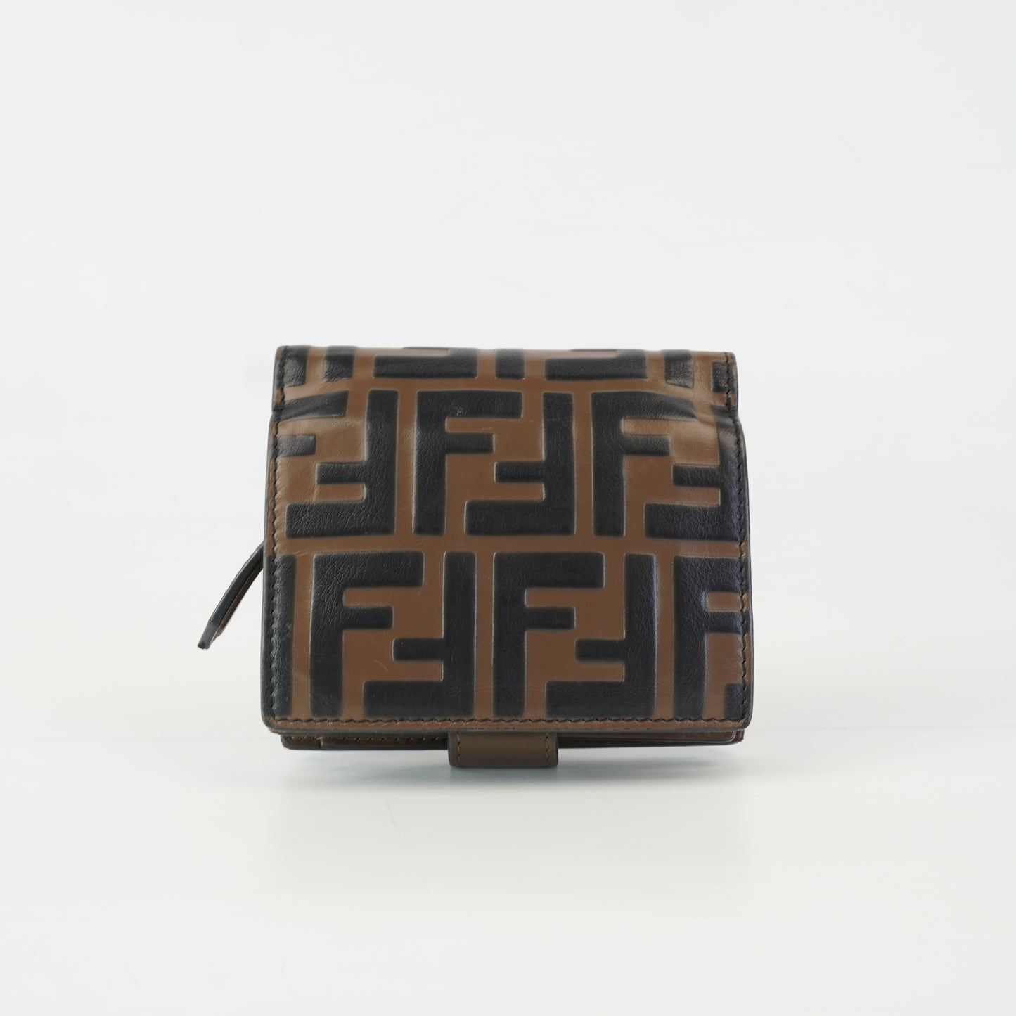 Fendi Wallet Tobacco Zucca