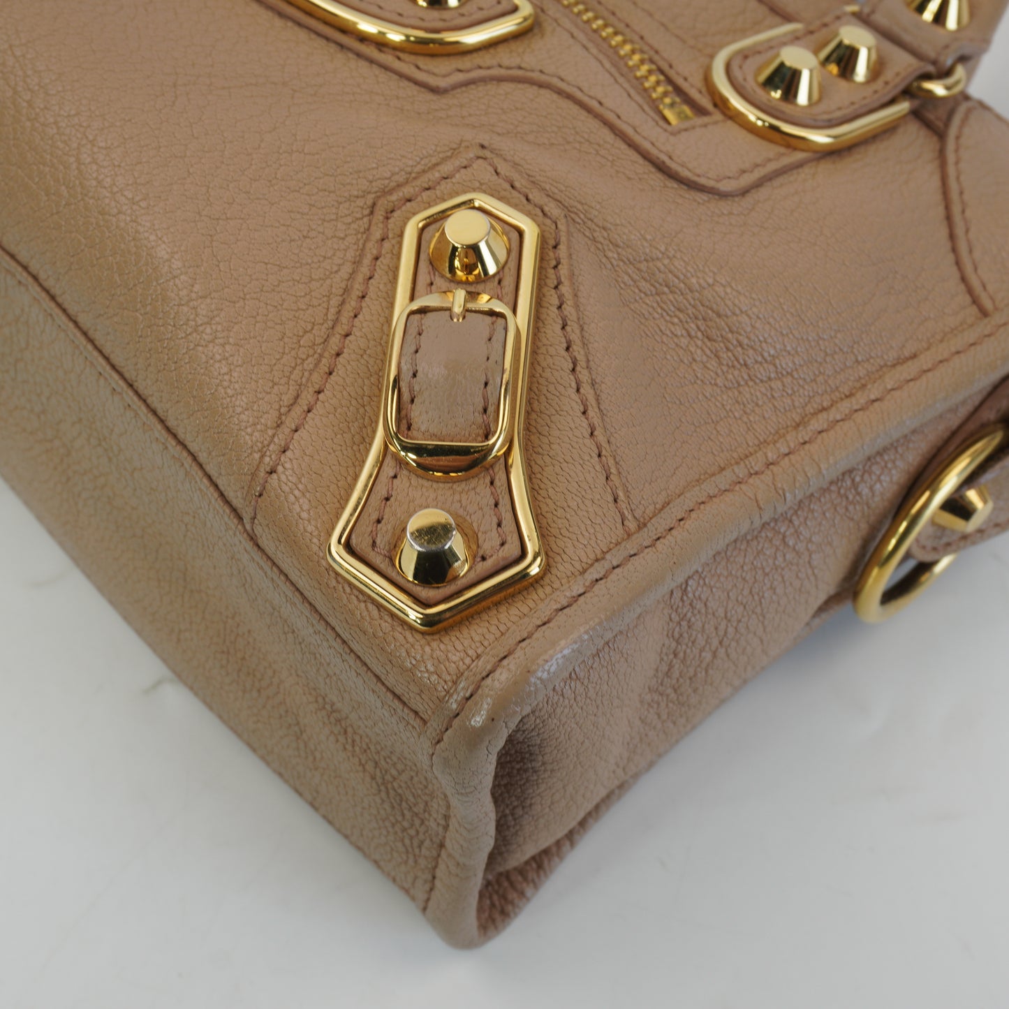 Balenciaga Classic Metallic Edge MInicity Bag GHW