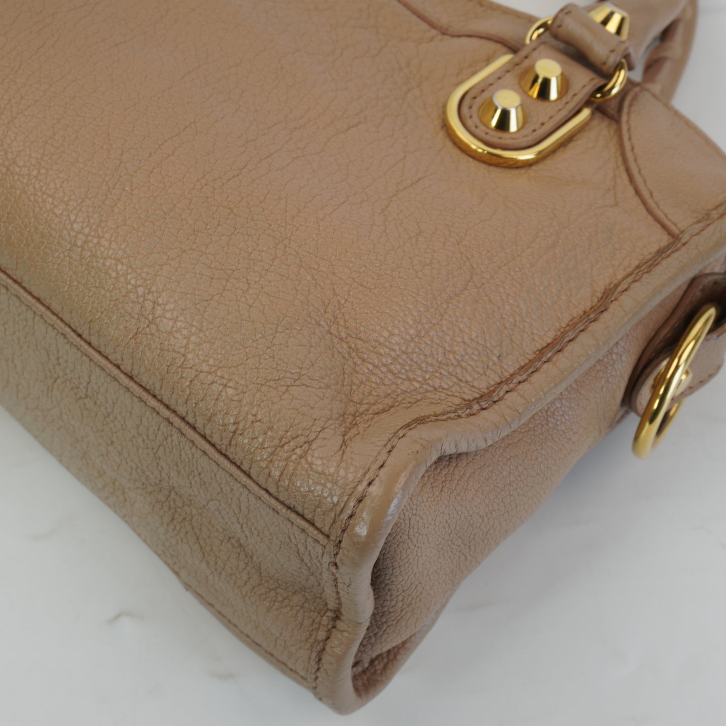Balenciaga Classic Metallic Edge MInicity Bag GHW