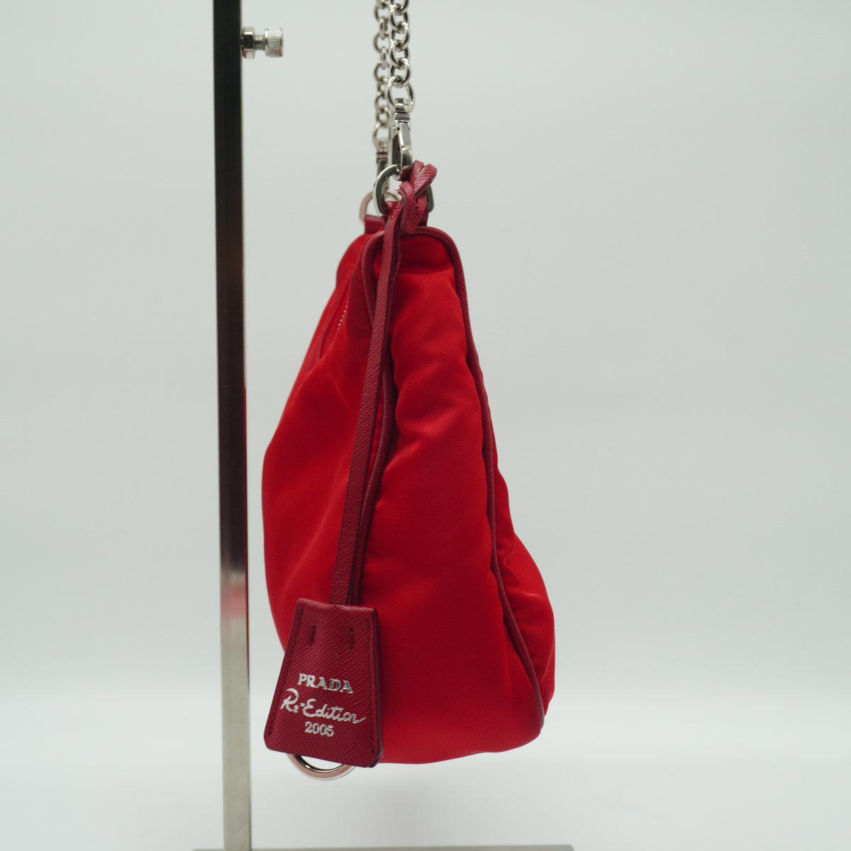 Prada Re-edition Nylon Red Small SHW