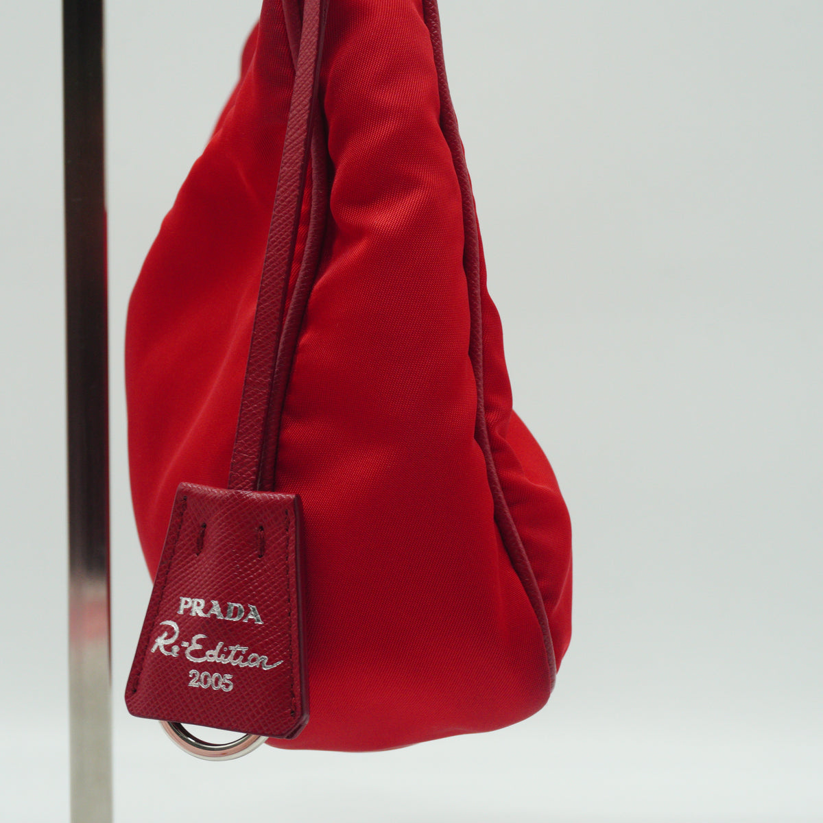 Prada Re-edition Nylon Red Small SHW