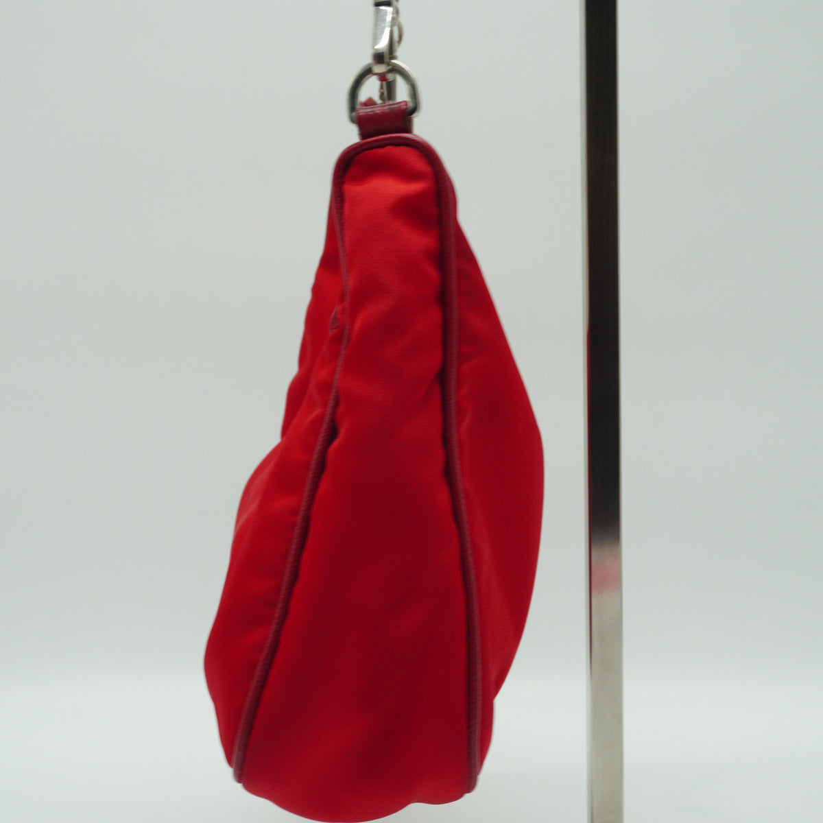 Prada Re-edition Nylon Red Small SHW