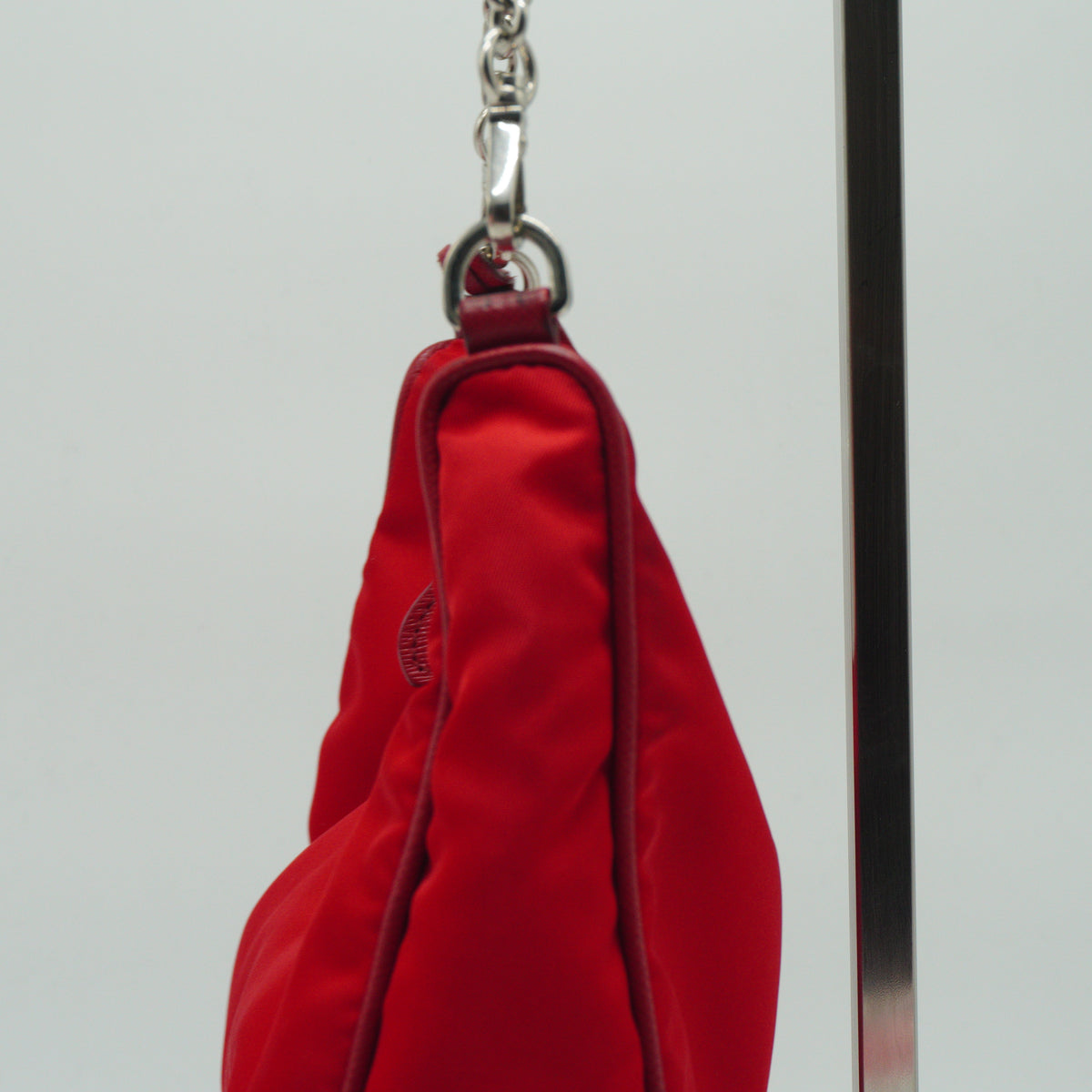 Prada Re-edition Nylon Red Small SHW
