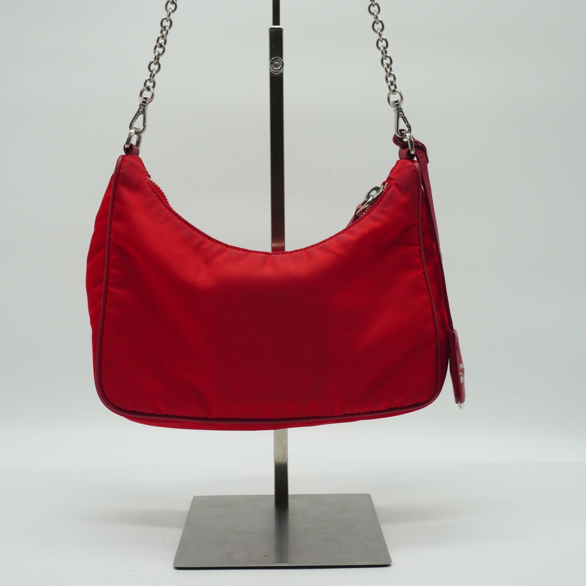 Prada Re-edition Nylon Red Small SHW