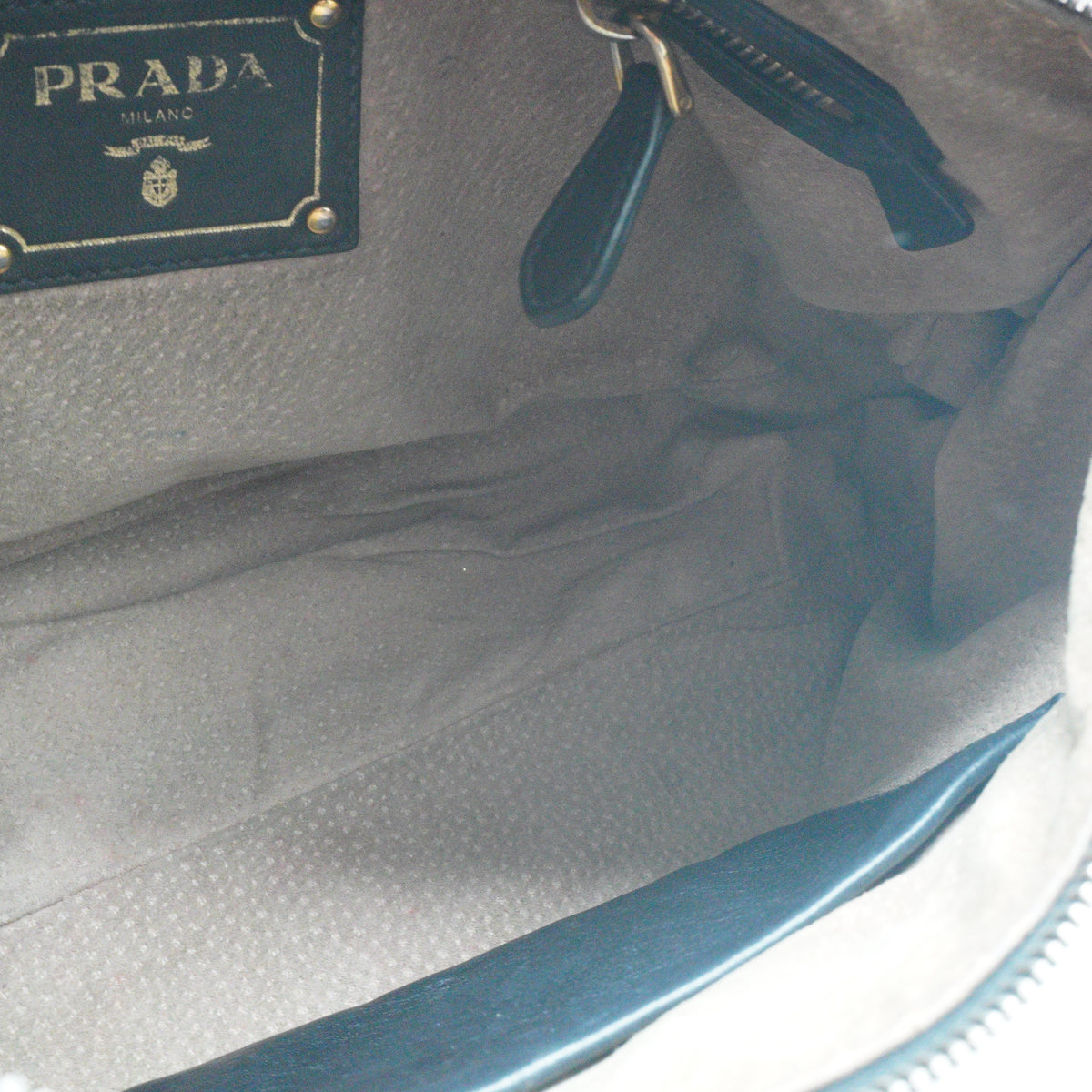 Prada Hobo Shoulder Bag Black