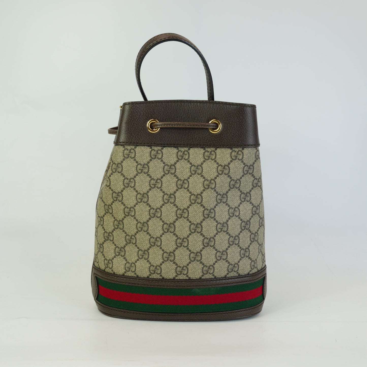 Gucci Ophidia Small GG Supreme Bucket Bag GHW