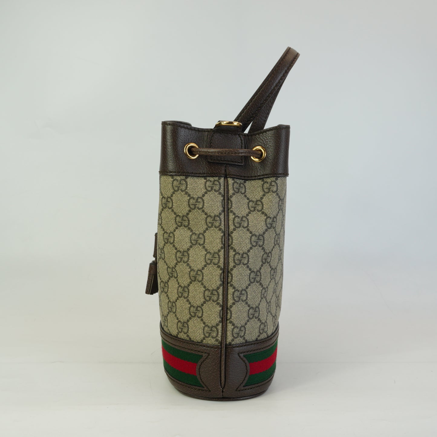 Gucci Ophidia Small GG Supreme Bucket Bag GHW