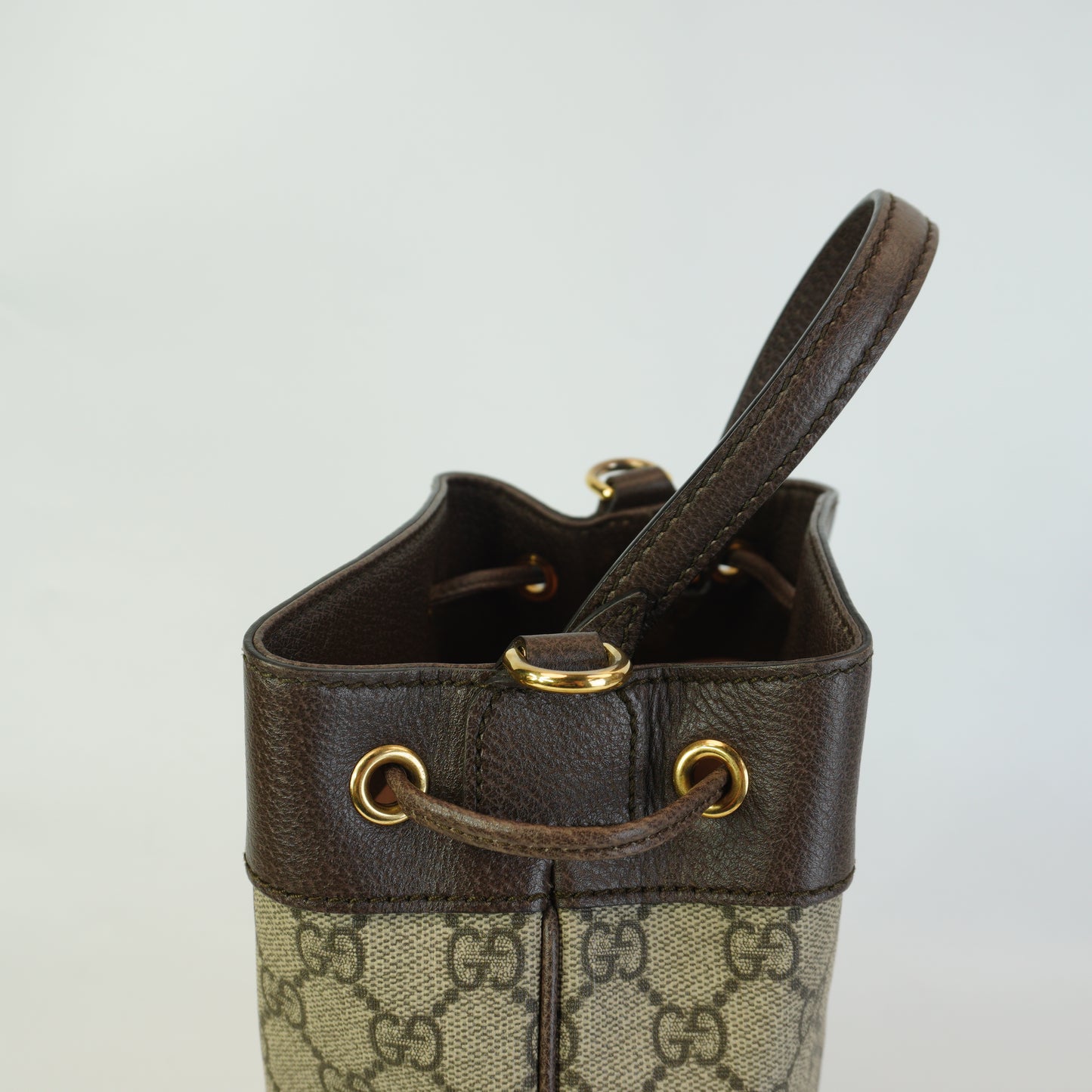 Gucci Ophidia Small GG Supreme Bucket Bag GHW