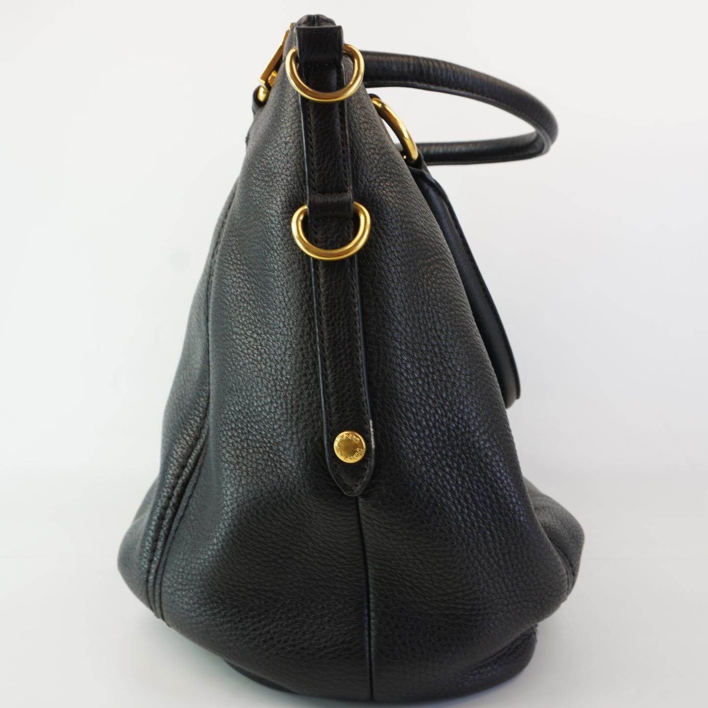Prada  2 Way Bag Black