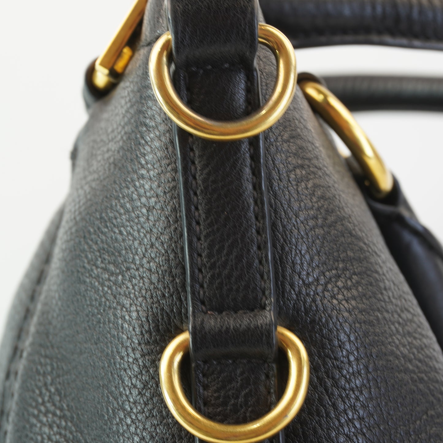 Prada  2 Way Bag Black