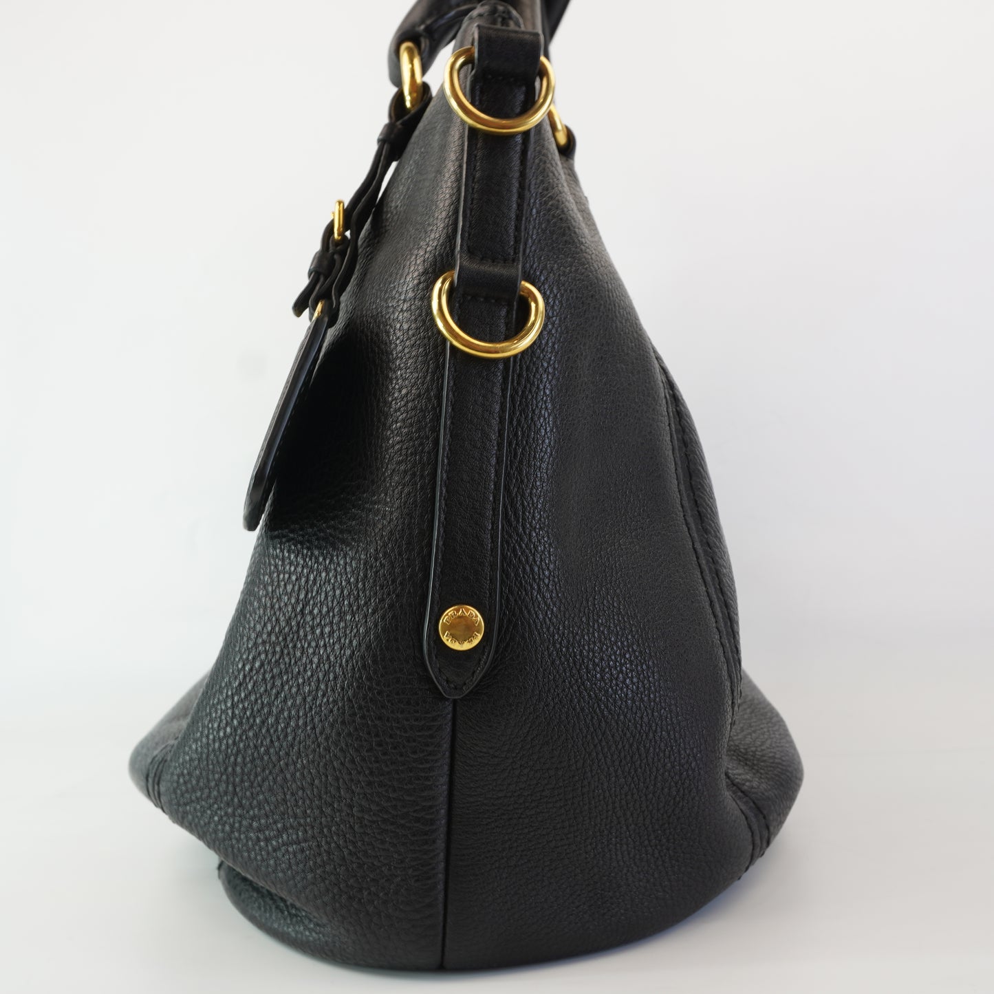 Prada  2 Way Bag Black