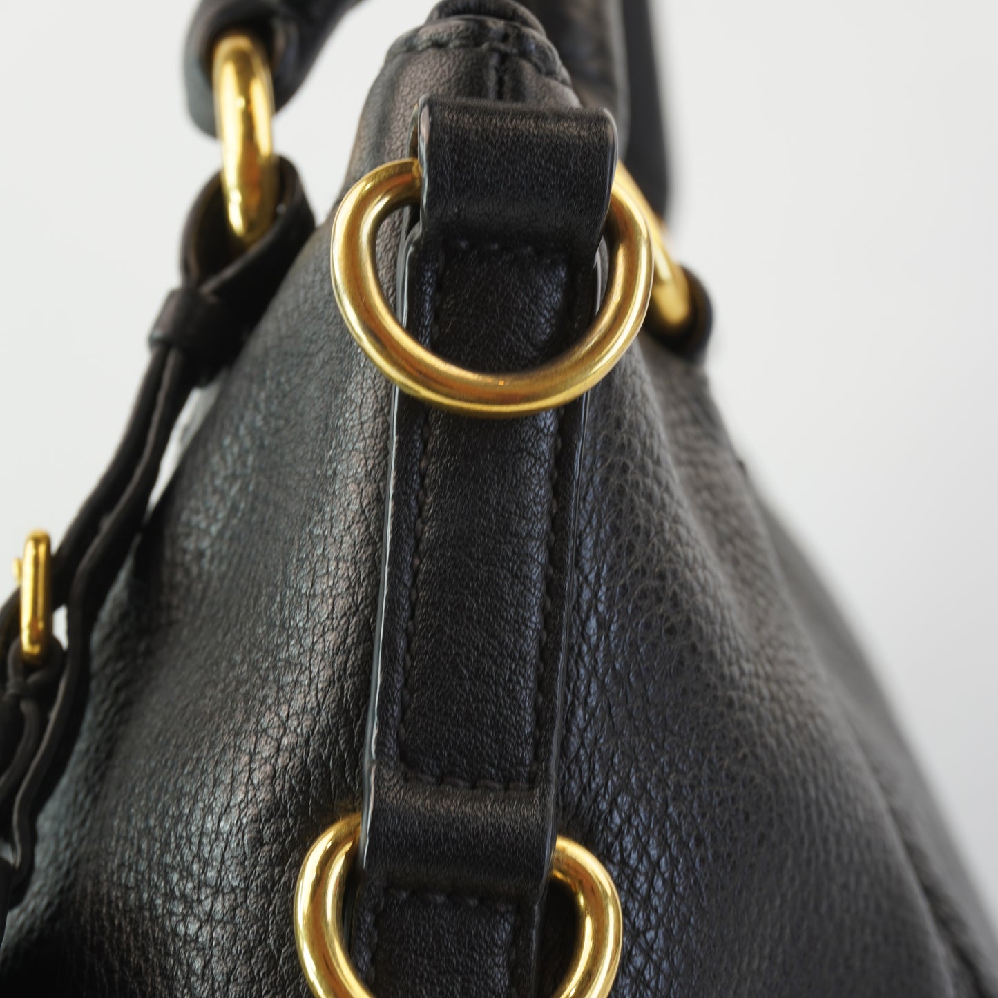 Prada  2 Way Bag Black