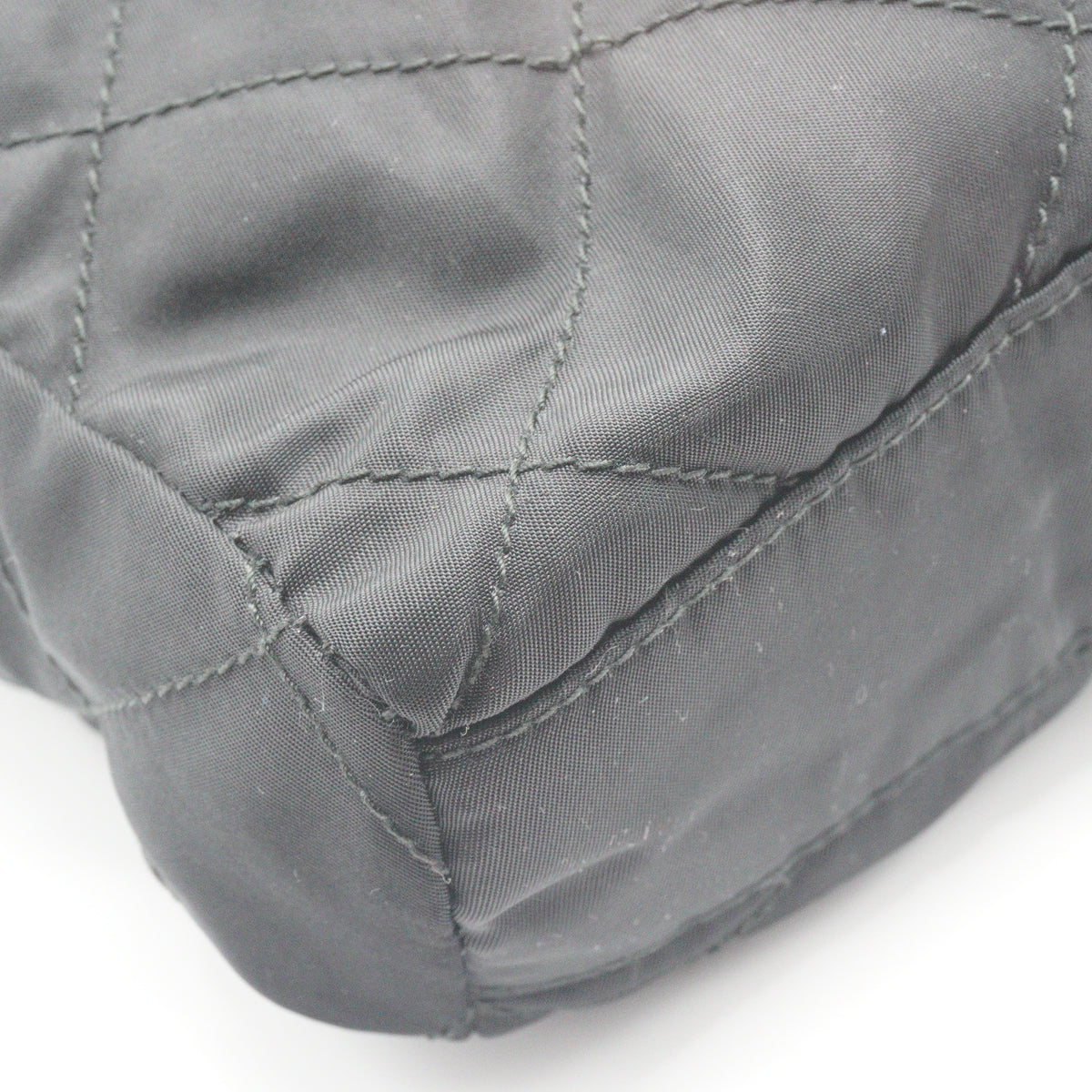 Prada Tessuto Nylon Chain Shoulder Bag