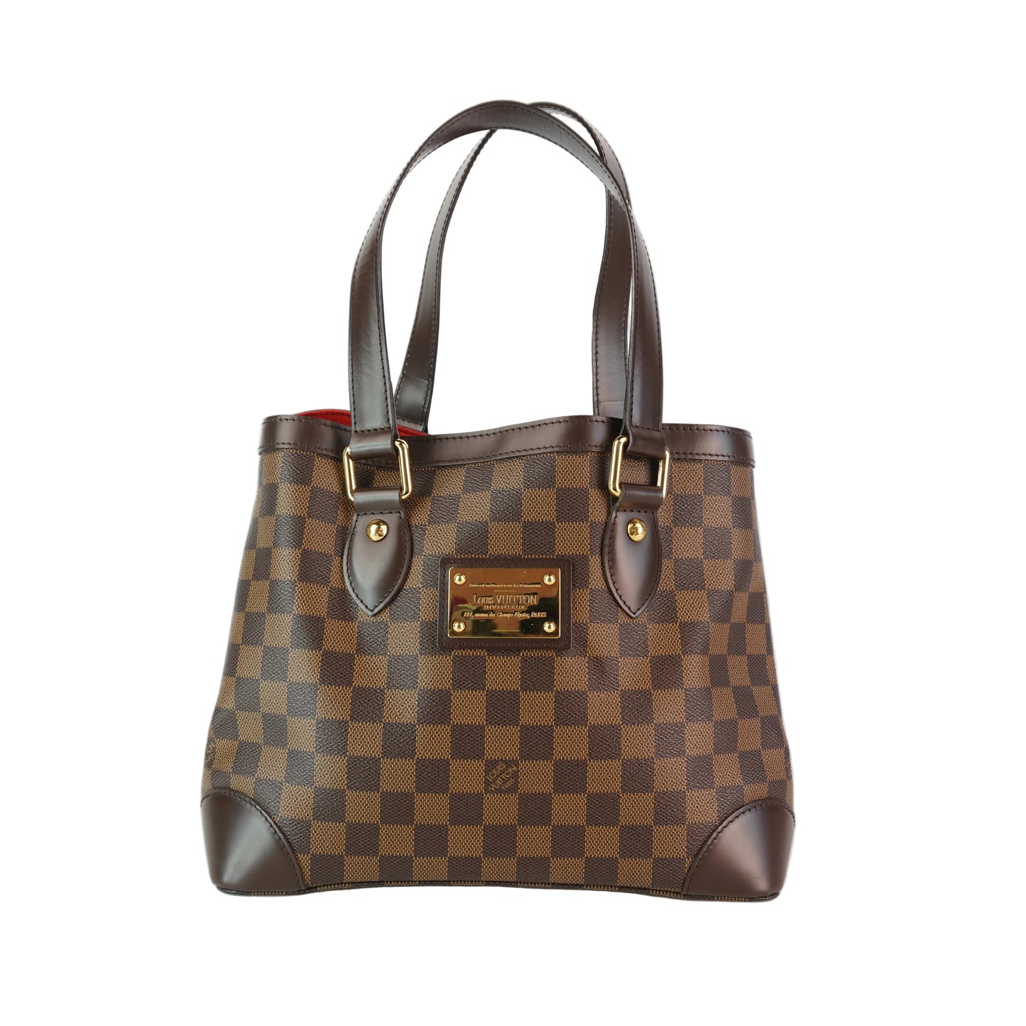 Louis Vuitton	Hampstead PM Damier Ebene GHW Medium