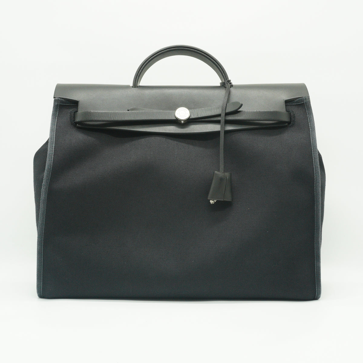 Hermes Herbag Zip Black
