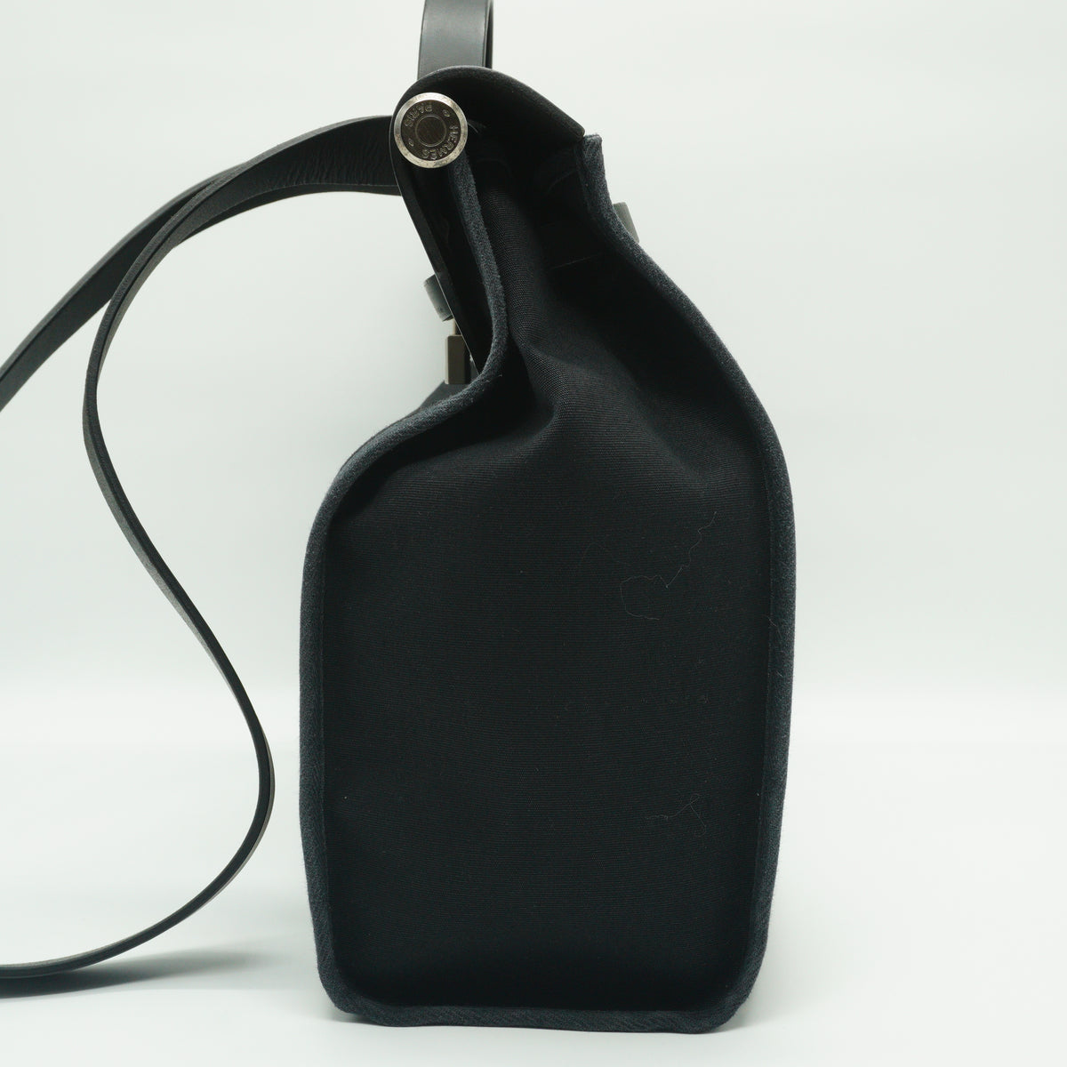 Hermes Herbag Zip Black