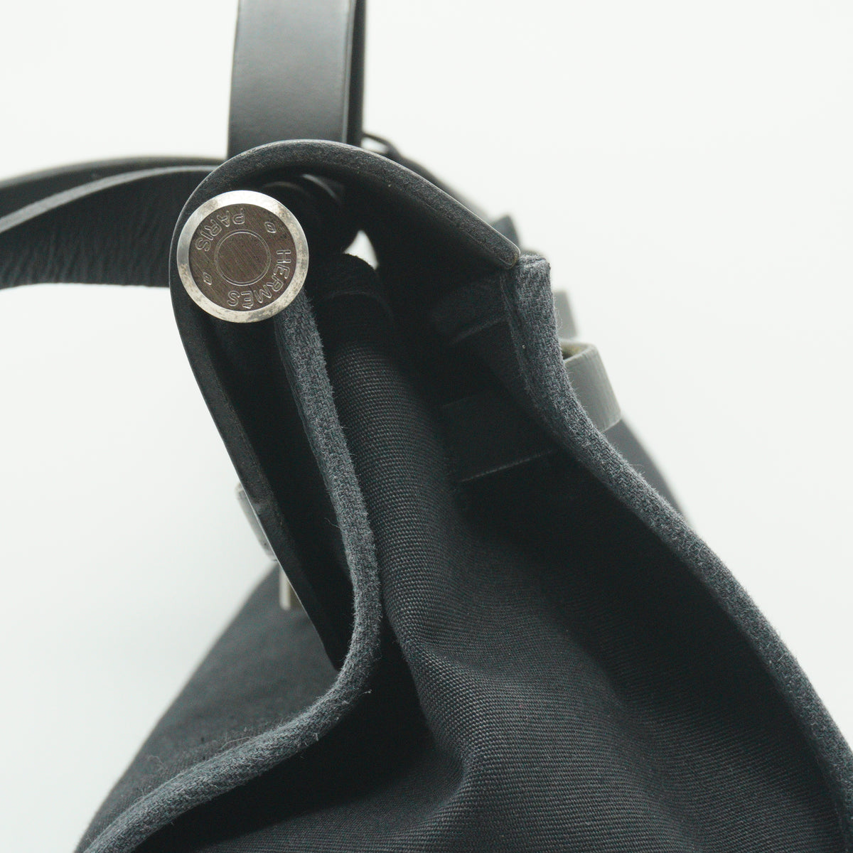 Hermes Herbag Zip Black