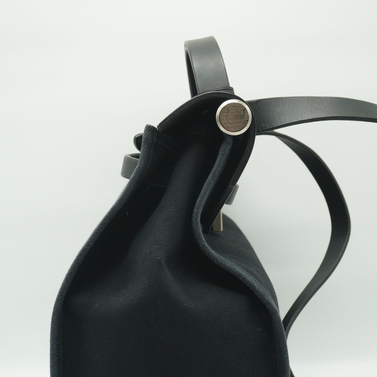 Hermes Herbag Zip Black