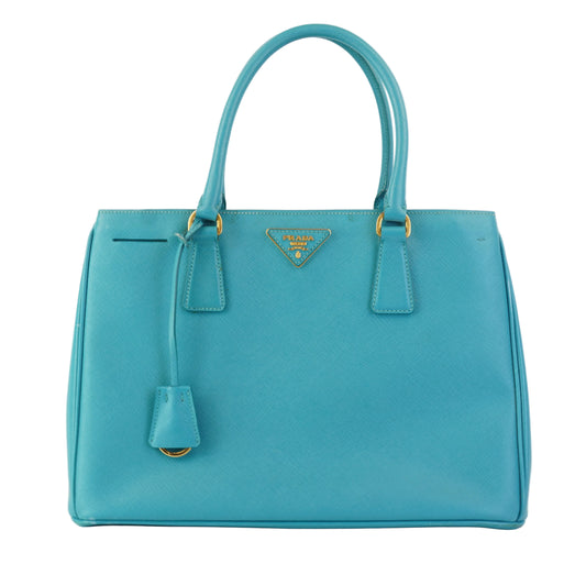 Prada 	Saiffiano Teal