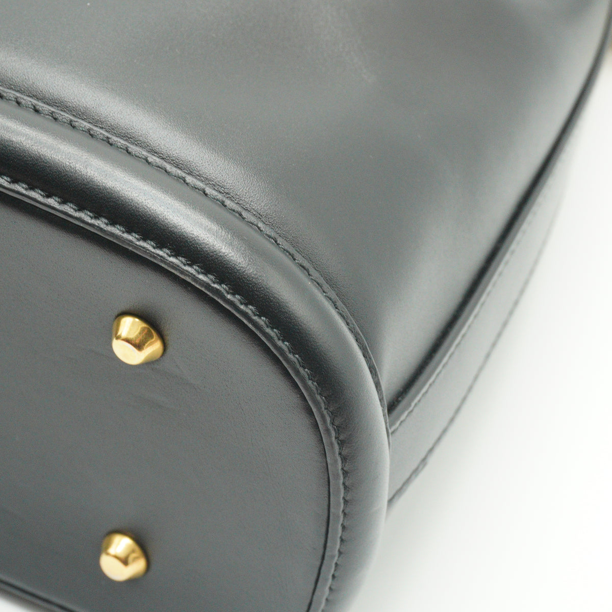 Dior Bucket Bag Small Calfskin Black GHW