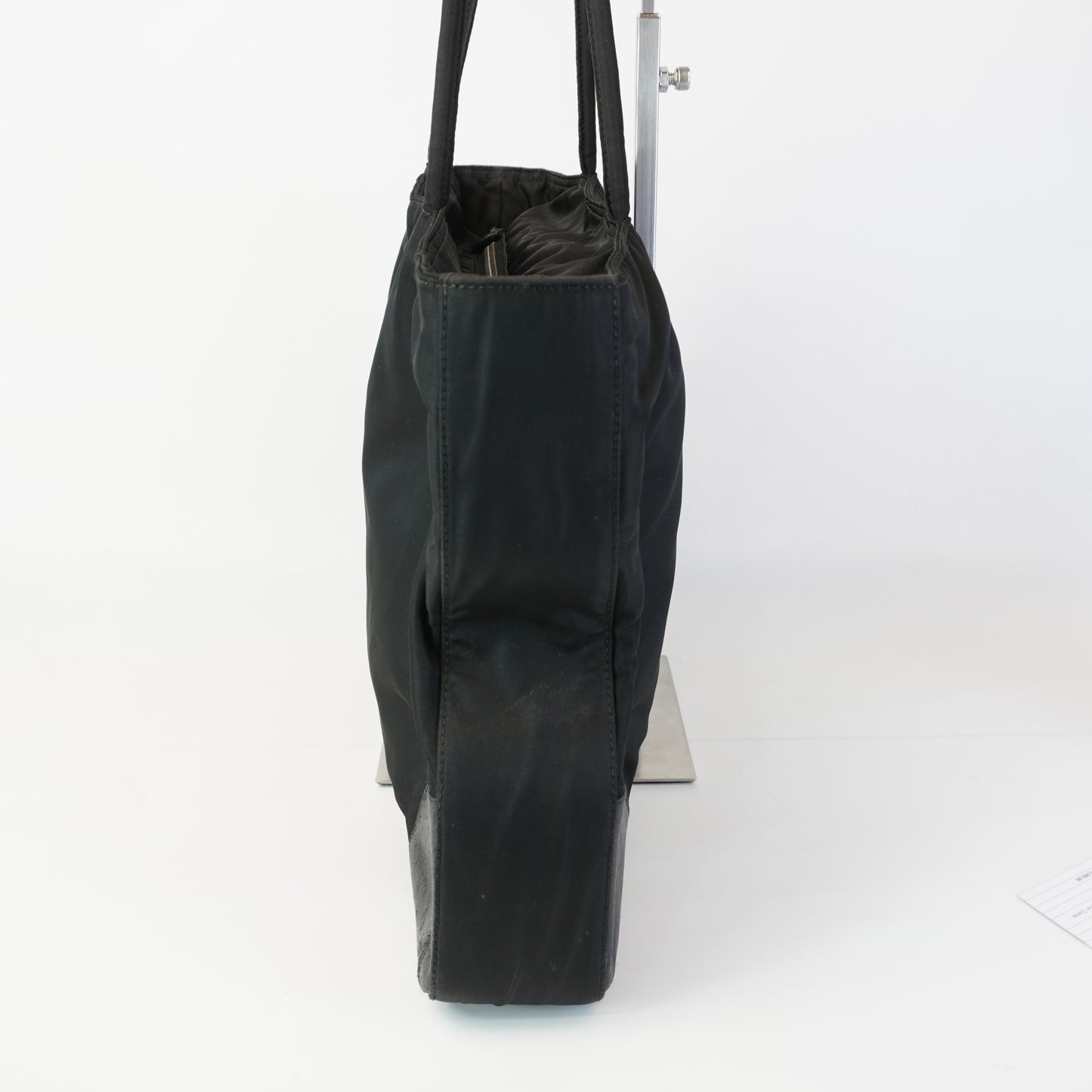 Prada Tessuto Nylon Leather Corner