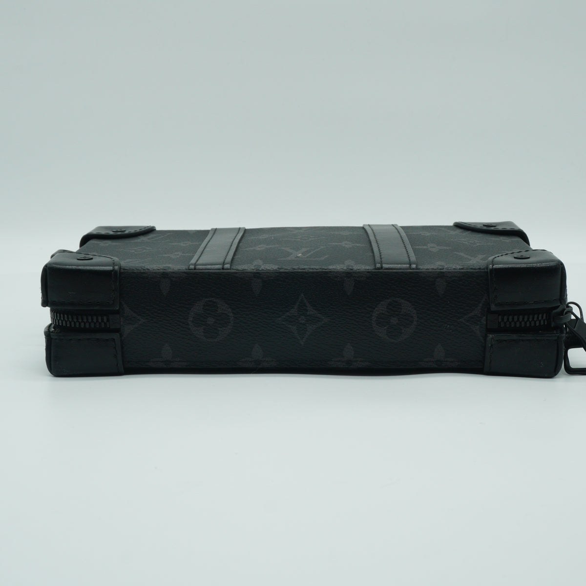 Louis Vuitton Monogram Eclipse Soft Tunk Wallet Blach MHW