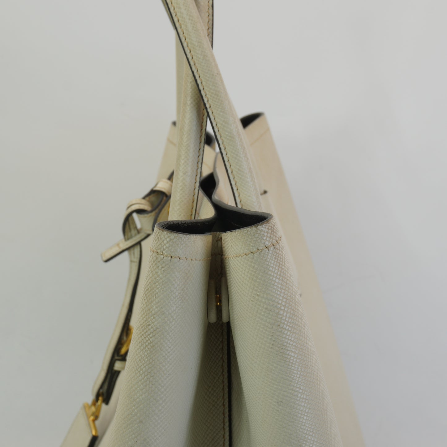Prada Saffiano Leather Double Bag GHW