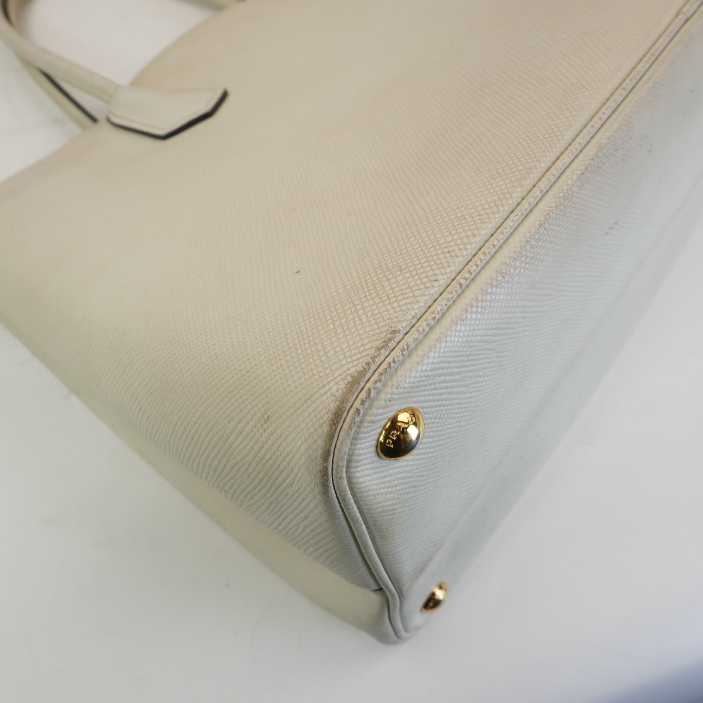 Prada Saffiano Leather Double Bag GHW