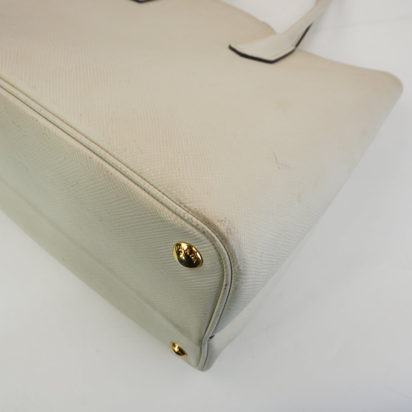 Prada Saffiano Leather Double Bag GHW