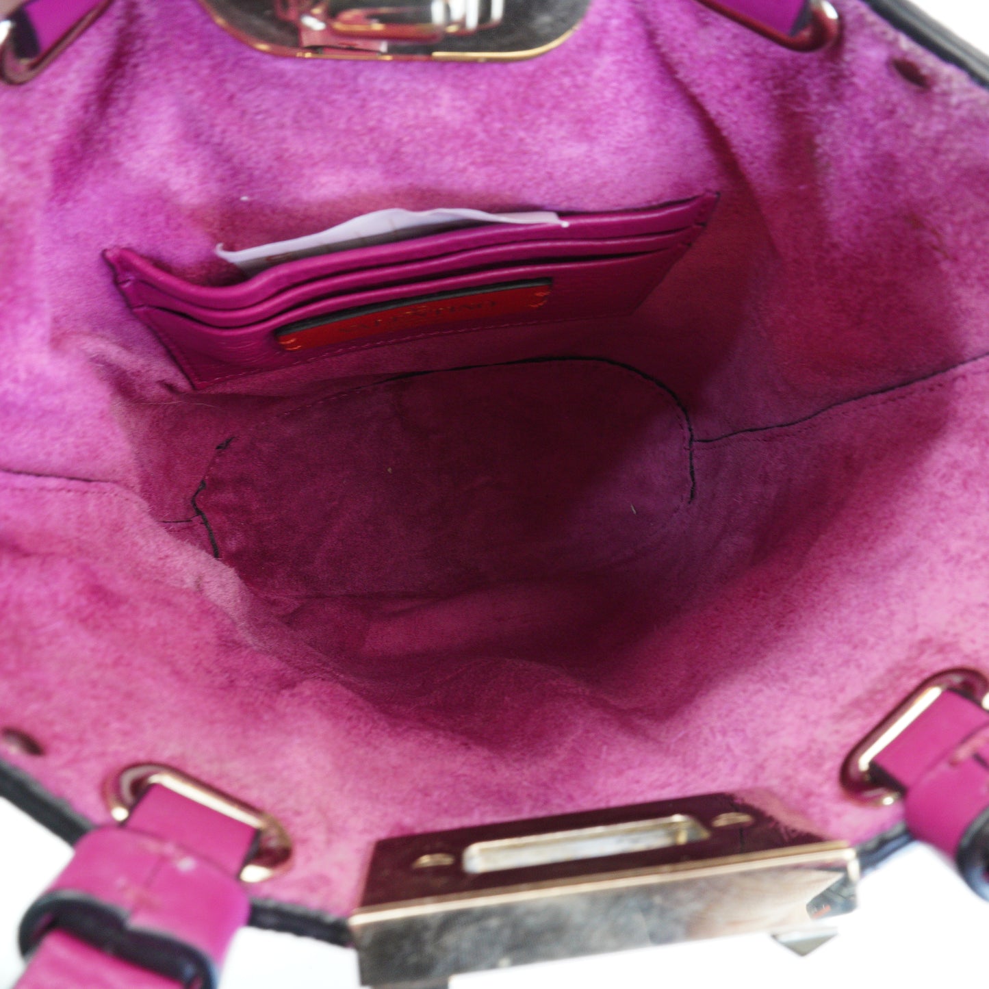 Valentino Rockstud Pebbled Bucket Bag GHW Mini