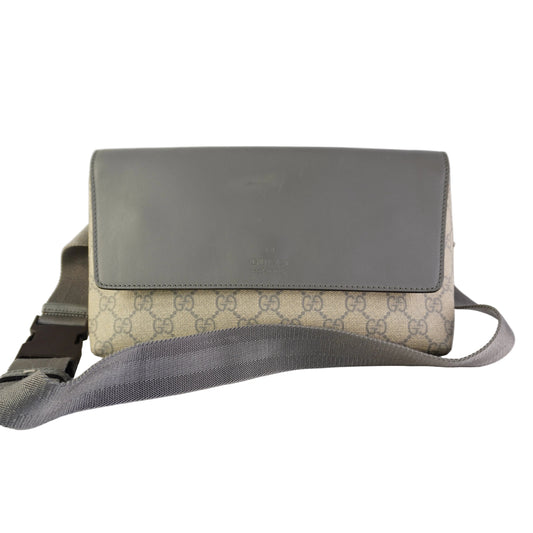 Gucci GG Supreme Belt Bag Grey