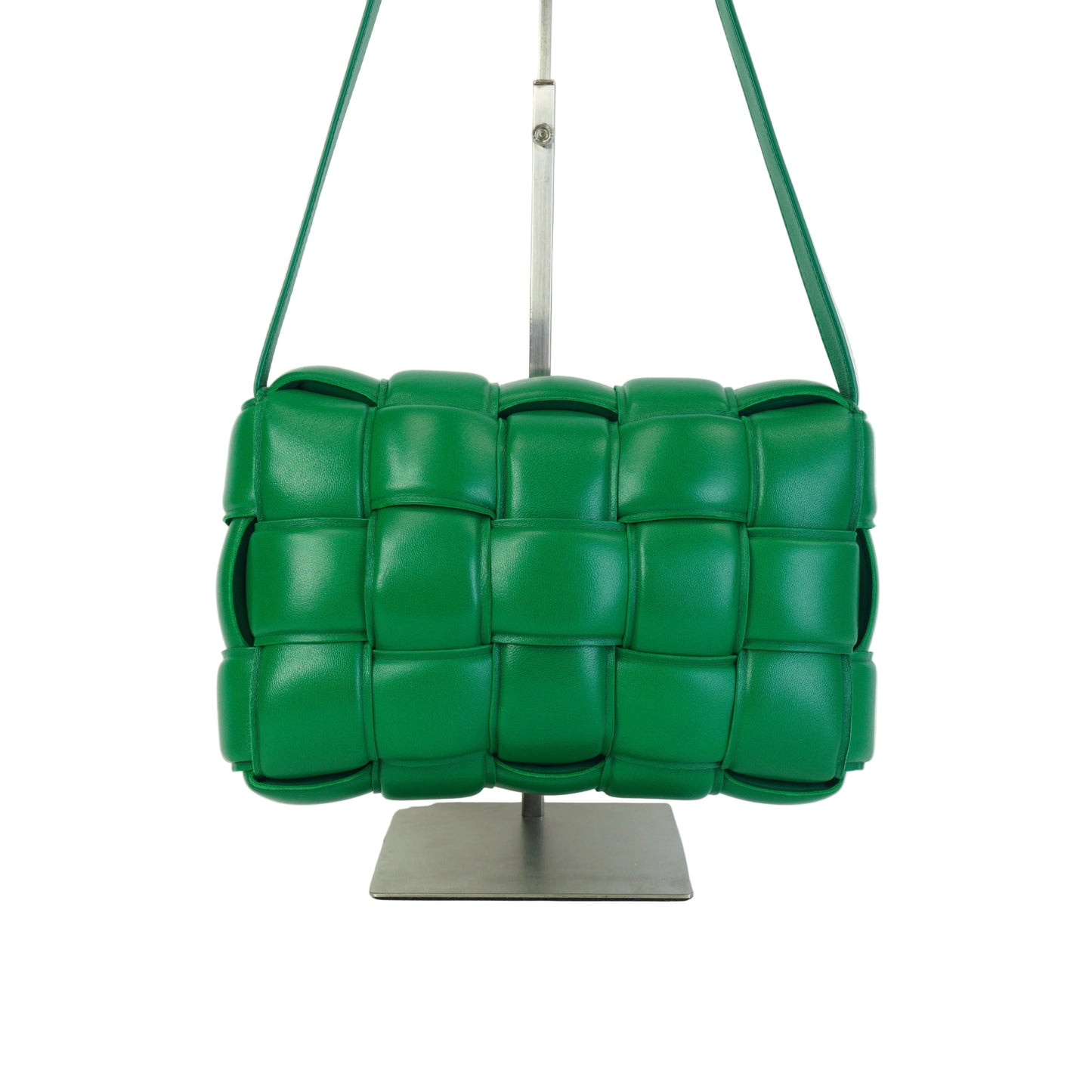 Bottega Veneta Padded Cassette Green Medium GHW