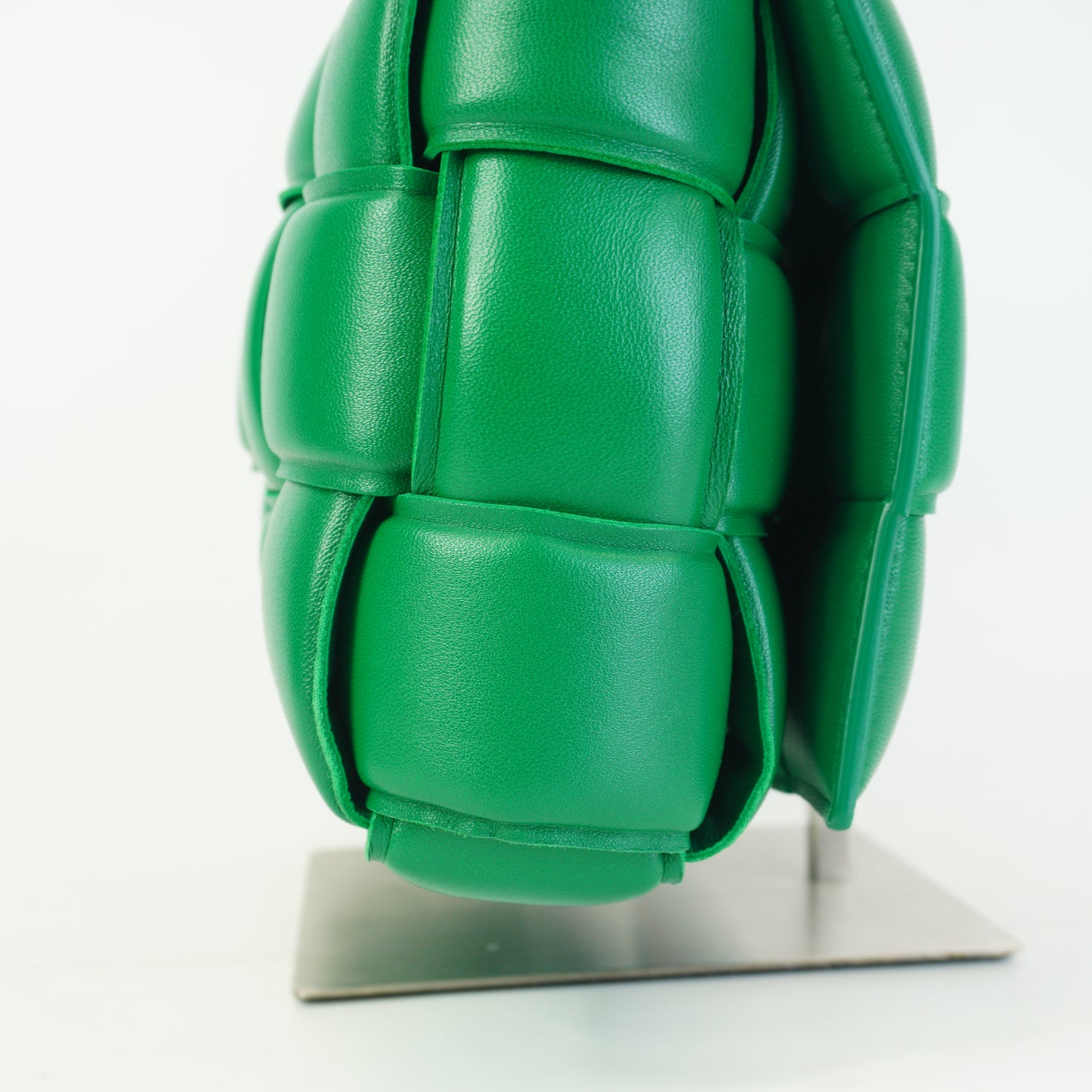 Bottega Veneta Padded Cassette Green Medium GHW