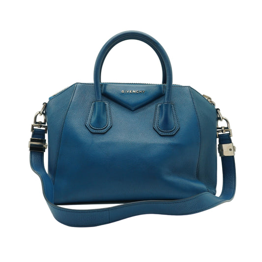 Givenchy Antigona Small Blue SHW