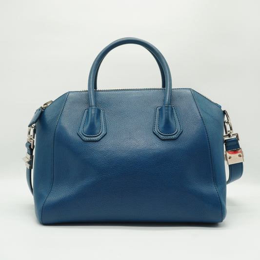 Givenchy Antigona Small Blue SHW