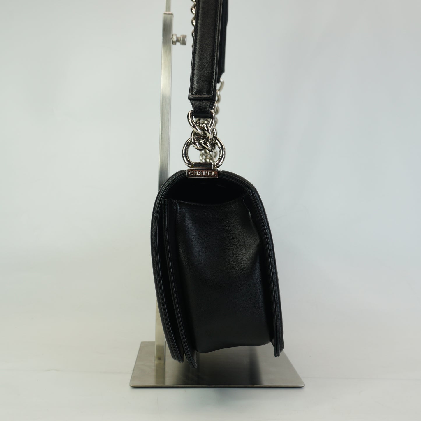 Chanel Le boy Small Black SHW