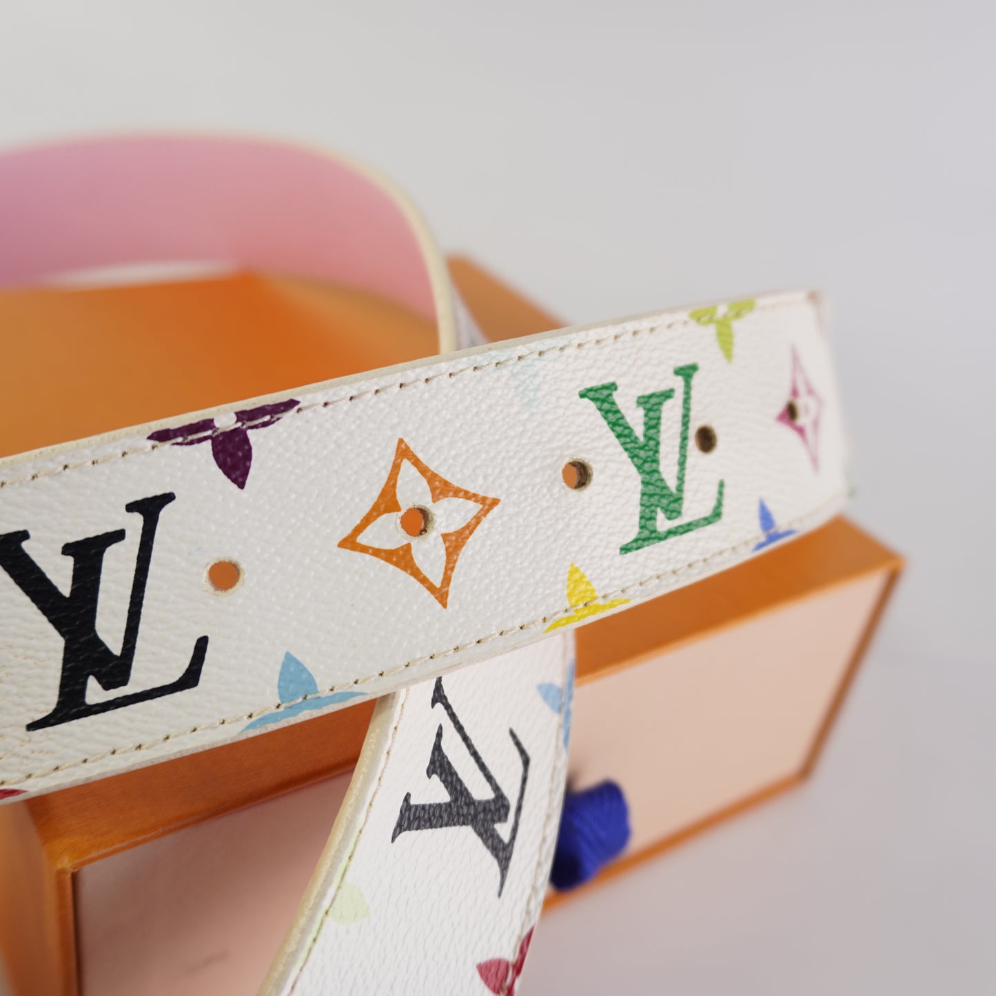 Louis Vuitton	Takashi Murakami Mono Multicolour Belt