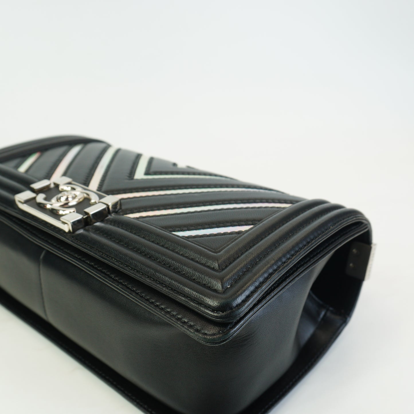Chanel Le boy Small Black SHW