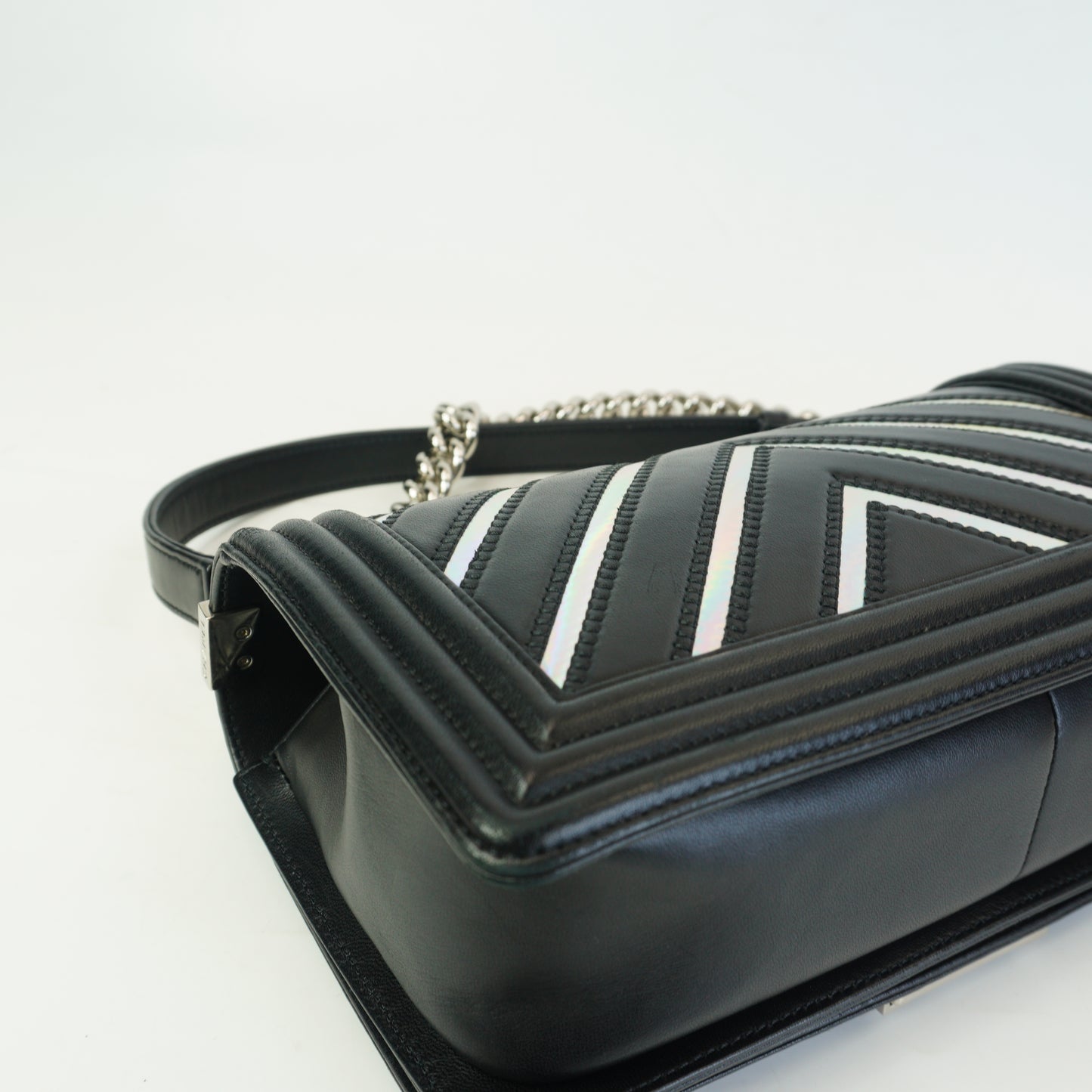 Chanel Le boy Small Black SHW